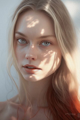 Aurora portrait